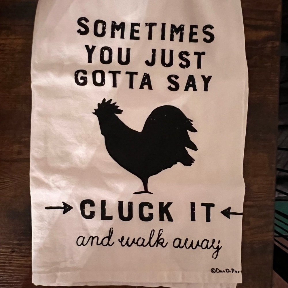 Quirky kitchen Towel